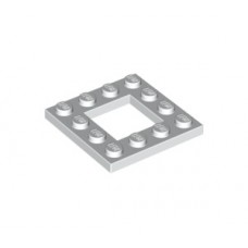 LEGO lapos elem keret 4×4, fehér (64799)
